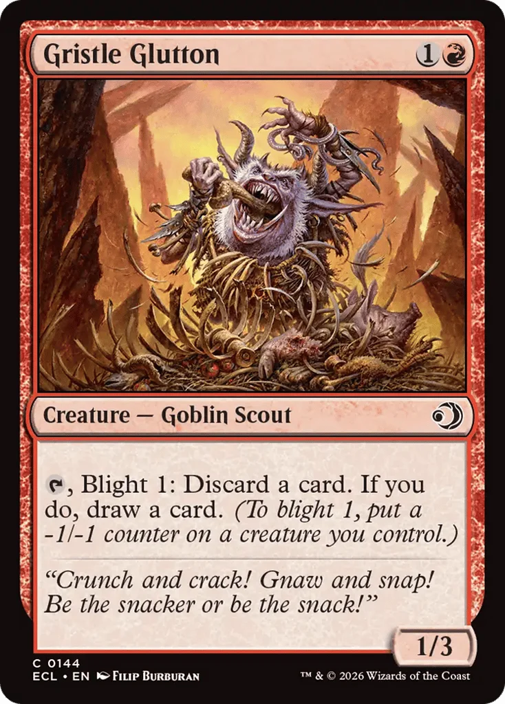 Gristle Glutton · Lorwyn Eclipsed