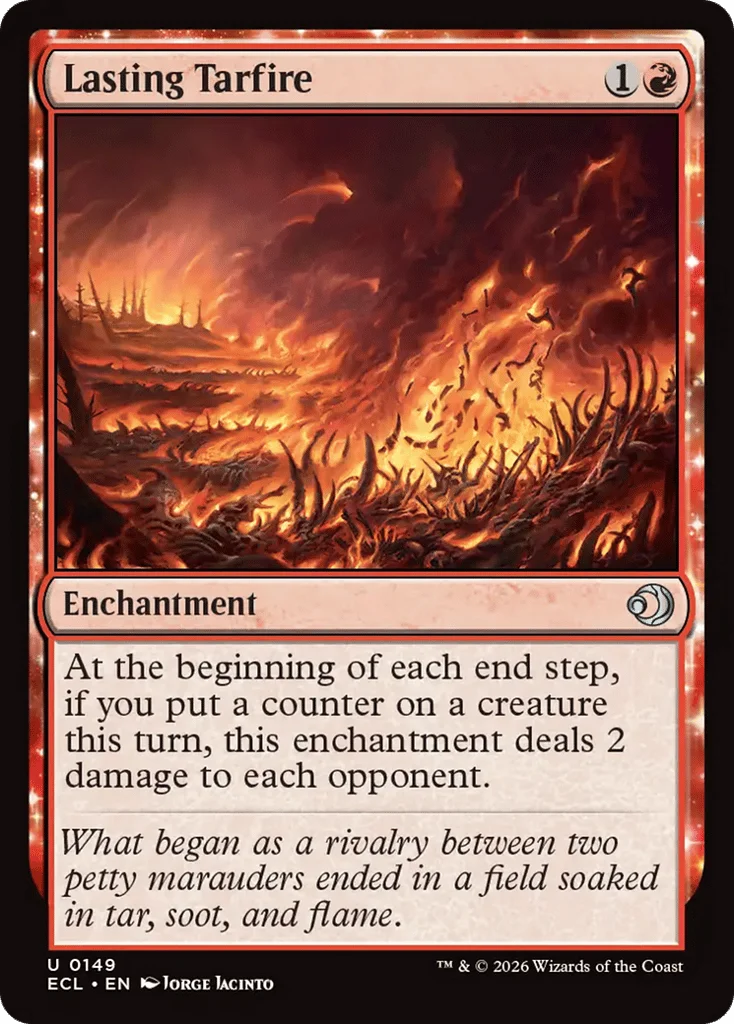 Lasting Tarfire · Lorwyn Eclipsed