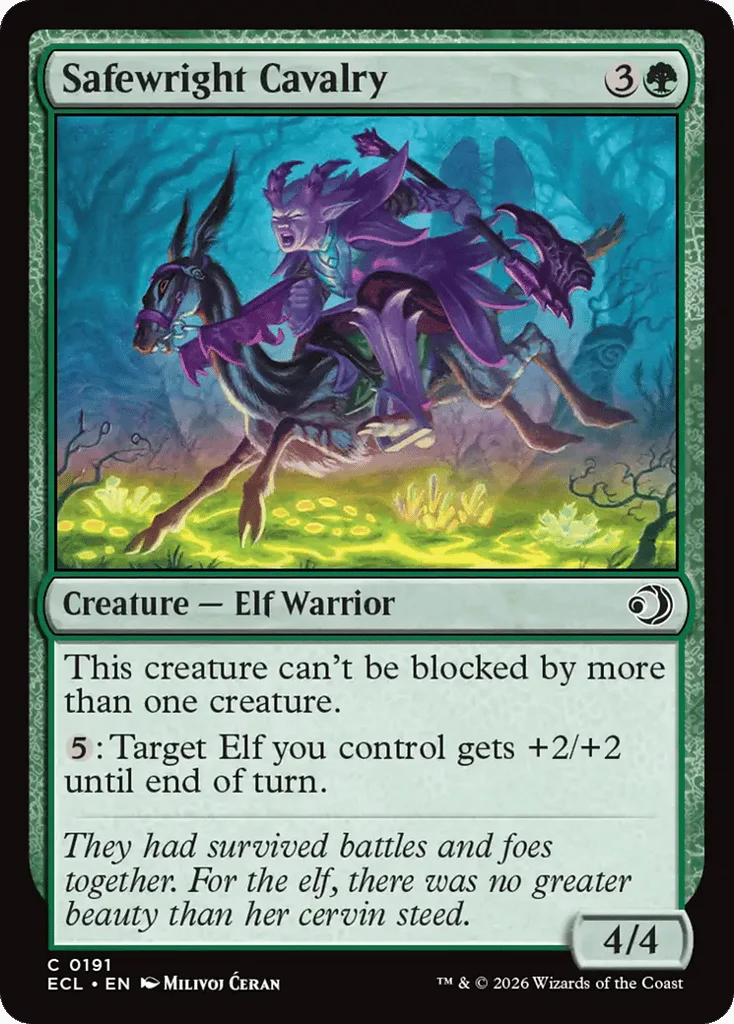Safewright Cavalry · Lorwyn Eclipsed