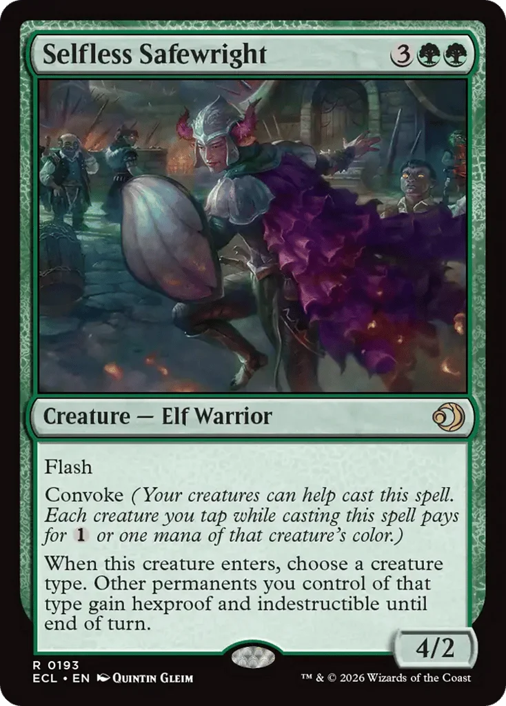 Selfless Safewright · Lorwyn Eclipsed
