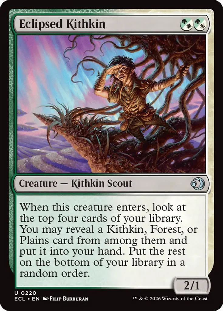 Eclipsed Kithkin · Lorwyn Eclipsed