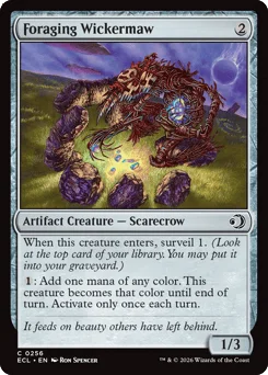 Foraging Wickermaw