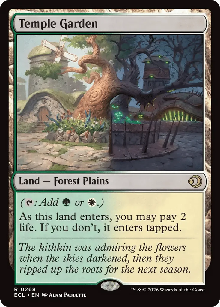 Temple Garden · Lorwyn Eclipsed