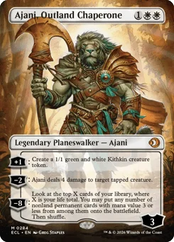 Ajani, Outland Chaperone