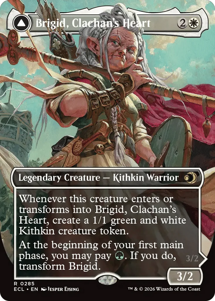 Brigid, Clachan's Heart // Brigid, Doun's Mind · Lorwyn Eclipsed