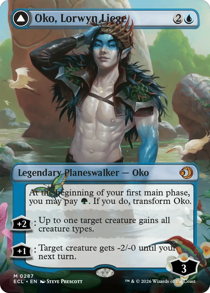 Oko, Lorwyn Liege // Oko, Shadowmoor Scion · Lorwyn Eclipsed