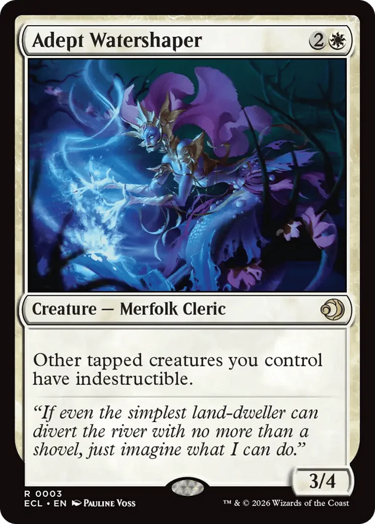 Adept Watershaper · Lorwyn Eclipsed