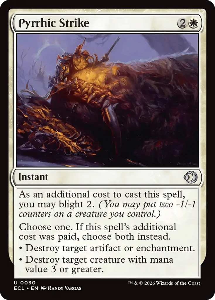 Pyrrhic Strike · Lorwyn Eclipsed
