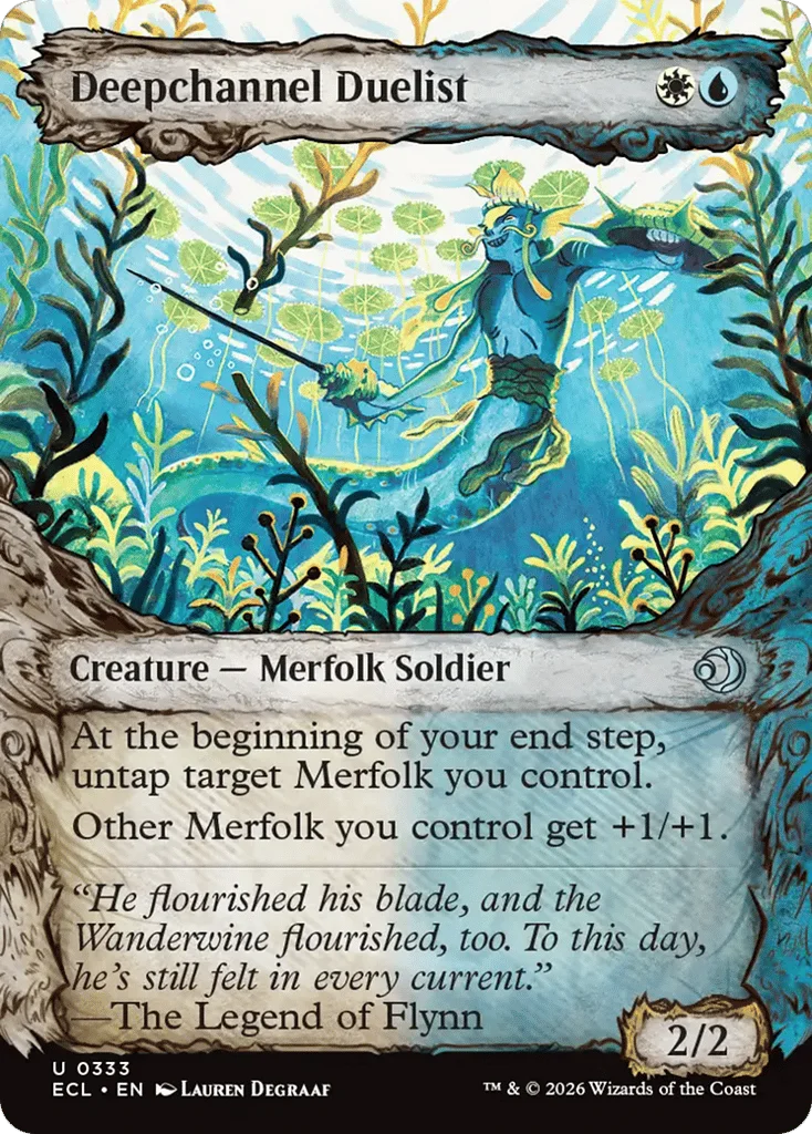 Deepchannel Duelist · Lorwyn Eclipsed