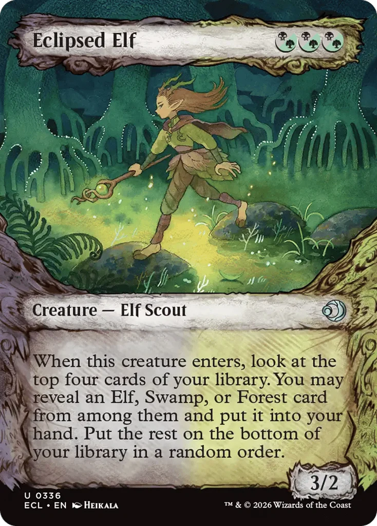 Eclipsed Elf · Lorwyn Eclipsed