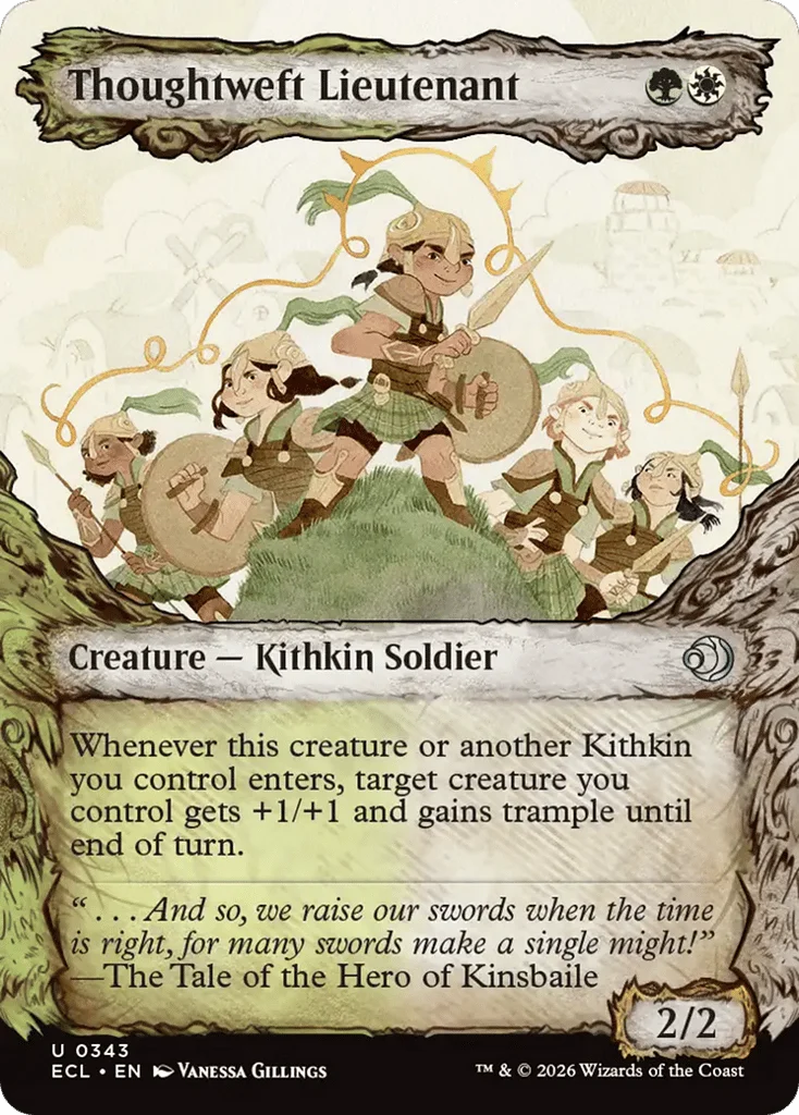 Thoughtweft Lieutenant · Lorwyn Eclipsed