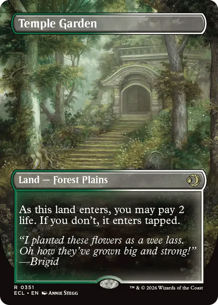 Temple Garden // Temple Garden · Lorwyn Eclipsed