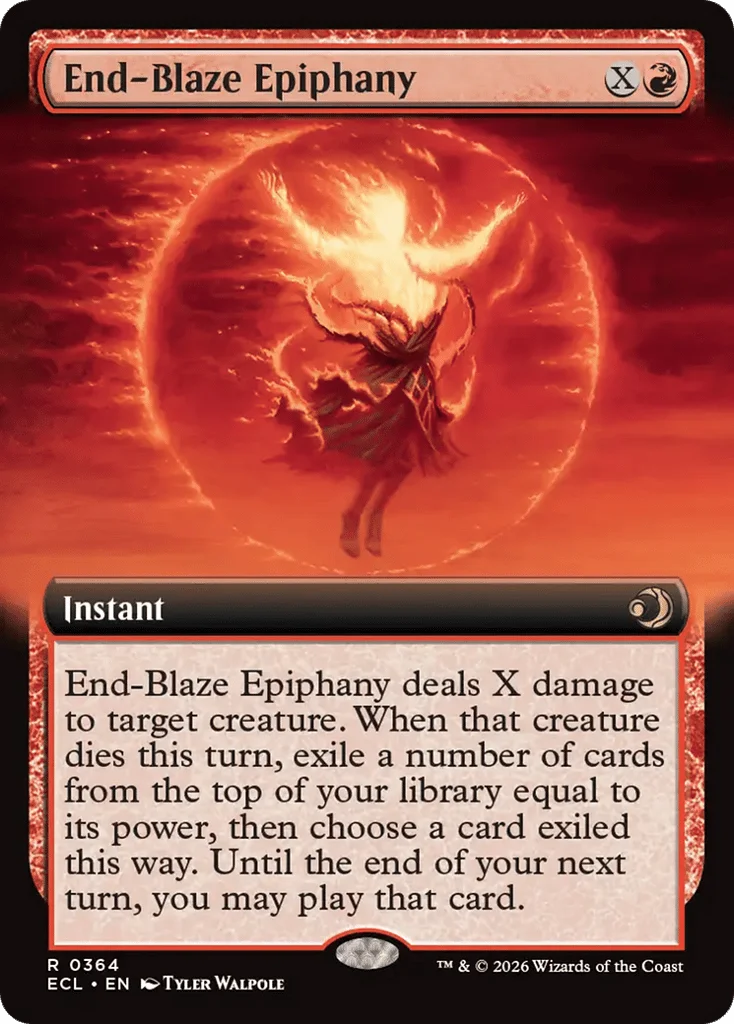 End-Blaze Epiphany · Lorwyn Eclipsed