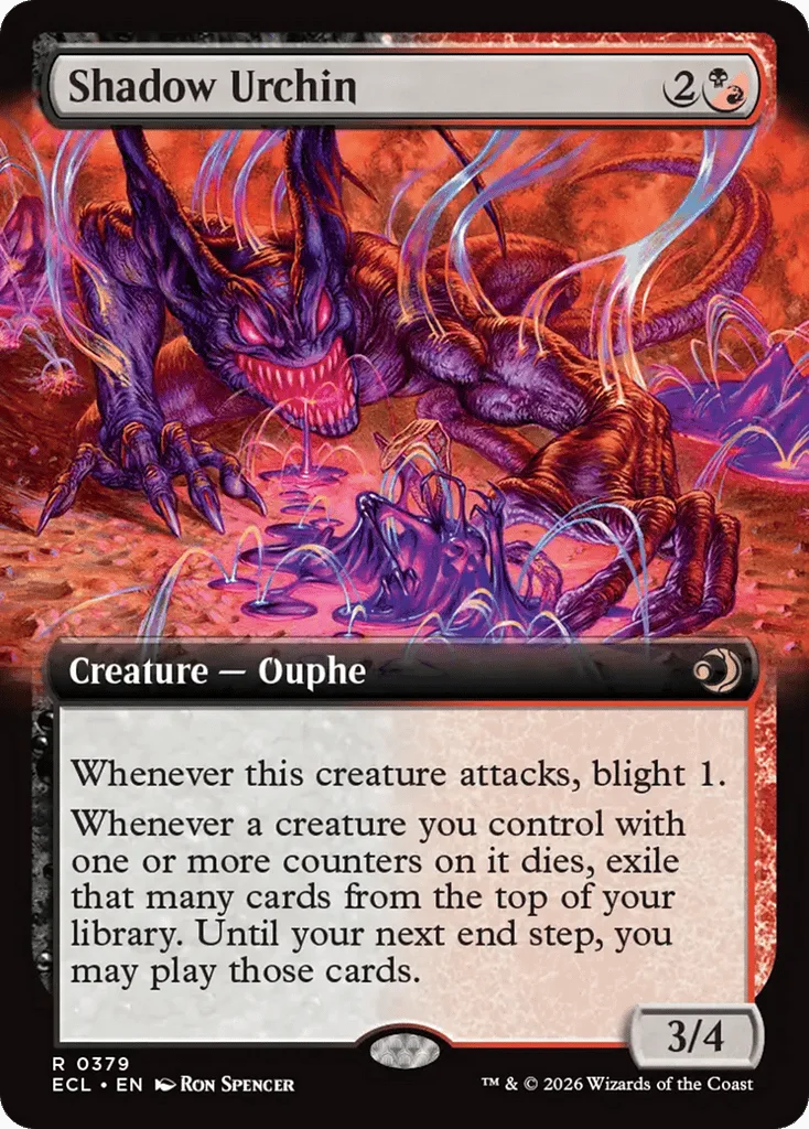Shadow Urchin · Lorwyn Eclipsed