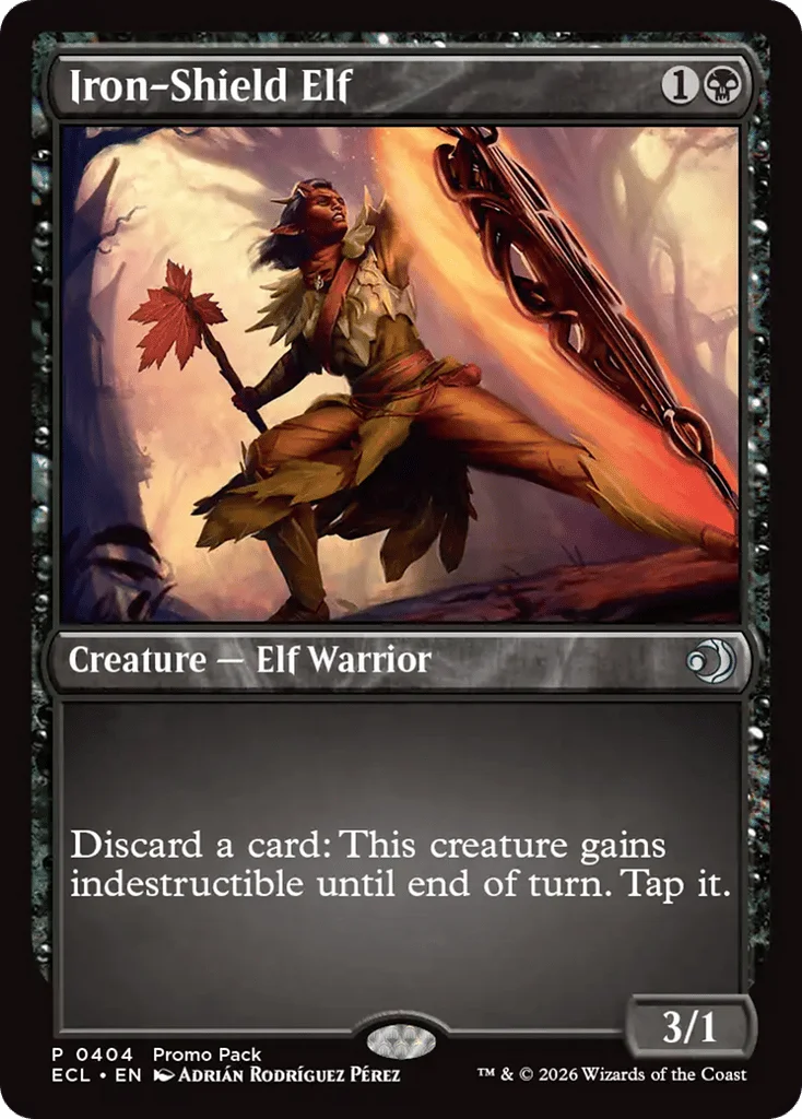 Iron-Shield Elf · Lorwyn Eclipsed