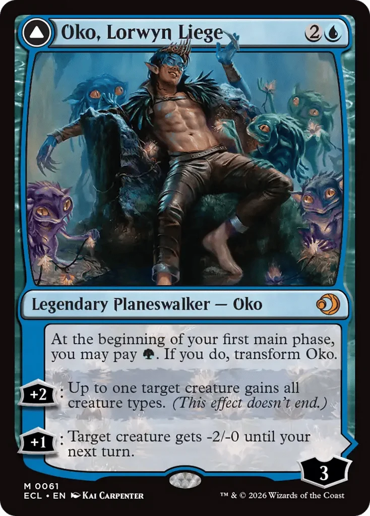 Oko, Lorwyn Liege // Oko, Shadowmoor Scion · Lorwyn Eclipsed