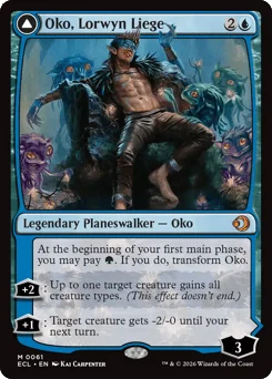 Oko, Lorwyn Liege // Oko, Shadowmoor Scion
