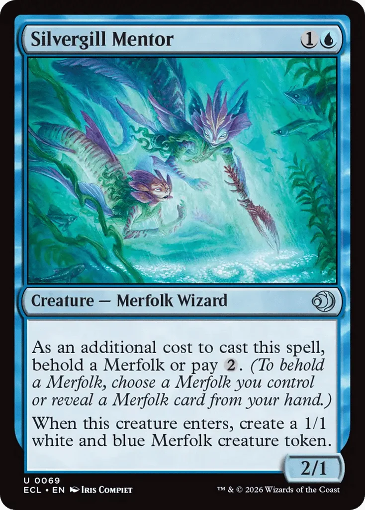Silvergill Mentor · Lorwyn Eclipsed
