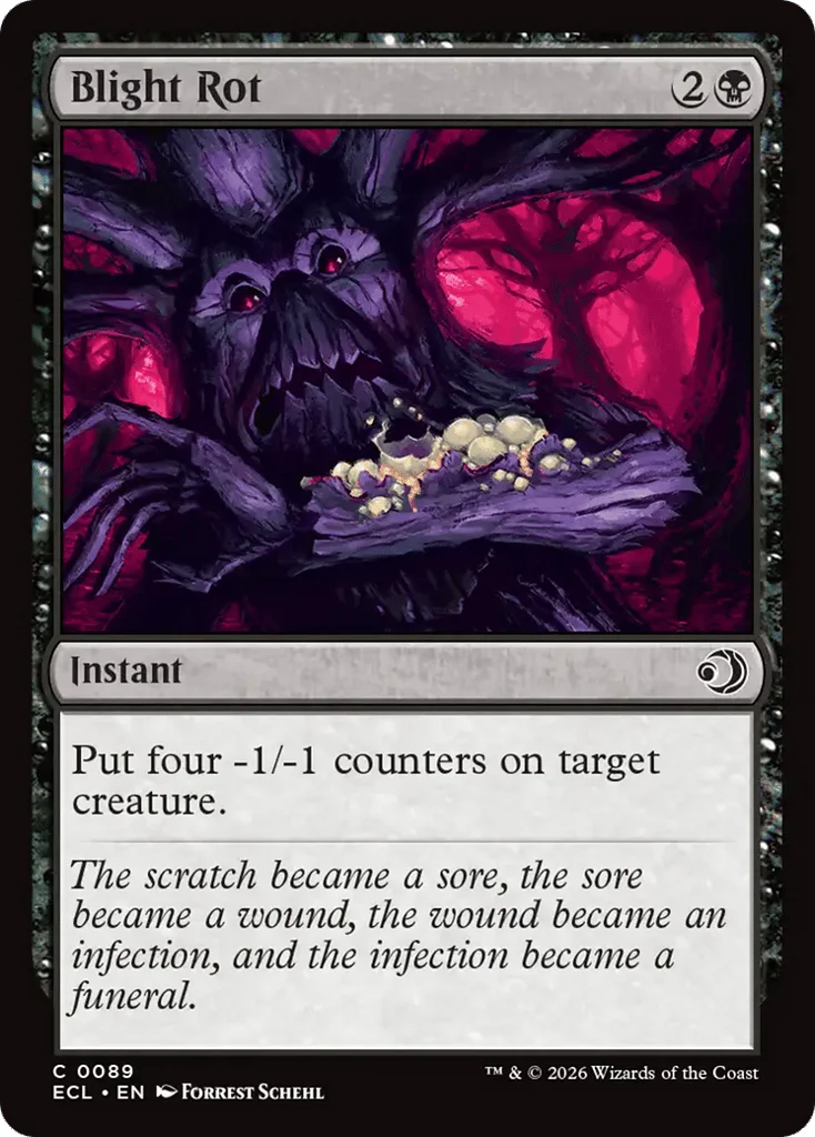 Blight Rot · Lorwyn Eclipsed