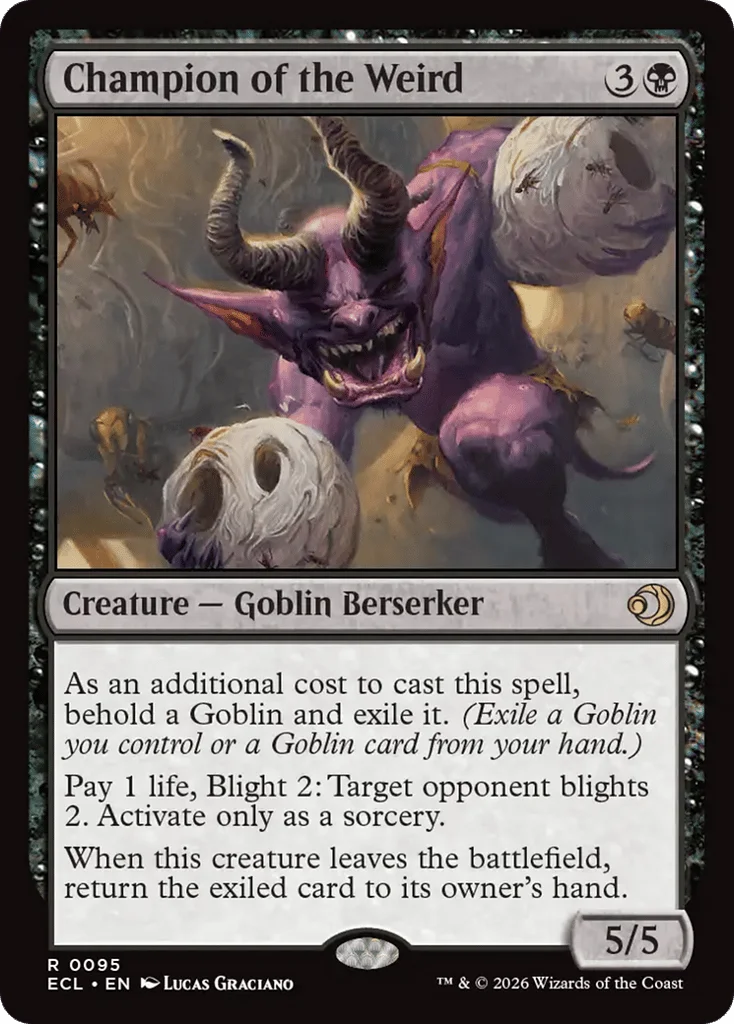 Champion of the Weird · Lorwyn Eclipsed
