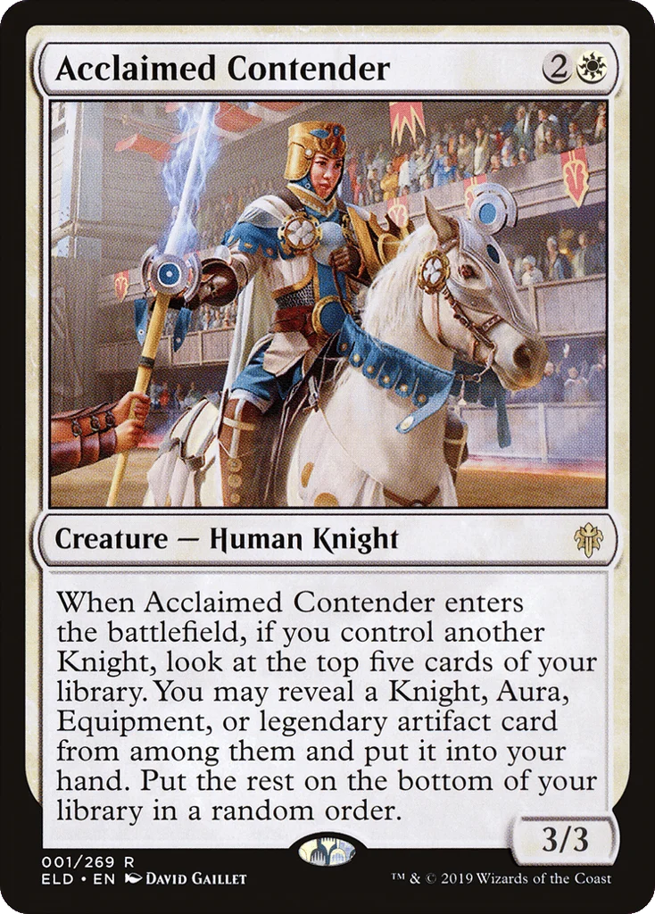 Acclaimed Contender · Throne of Eldraine
