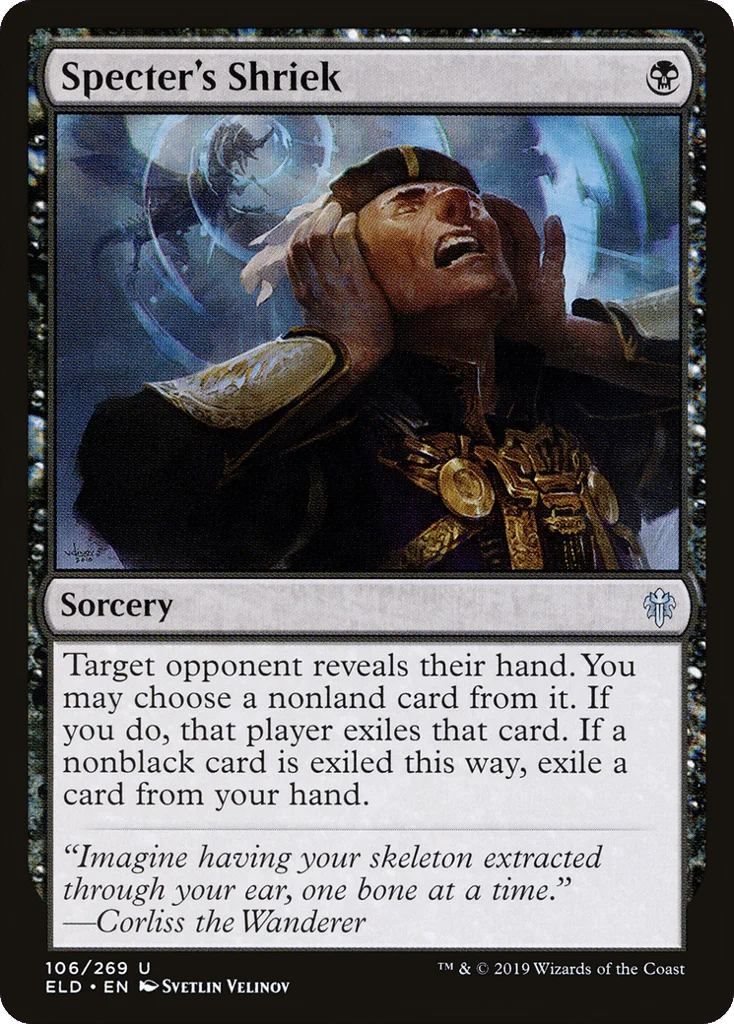 Specter's Shriek · Throne of Eldraine