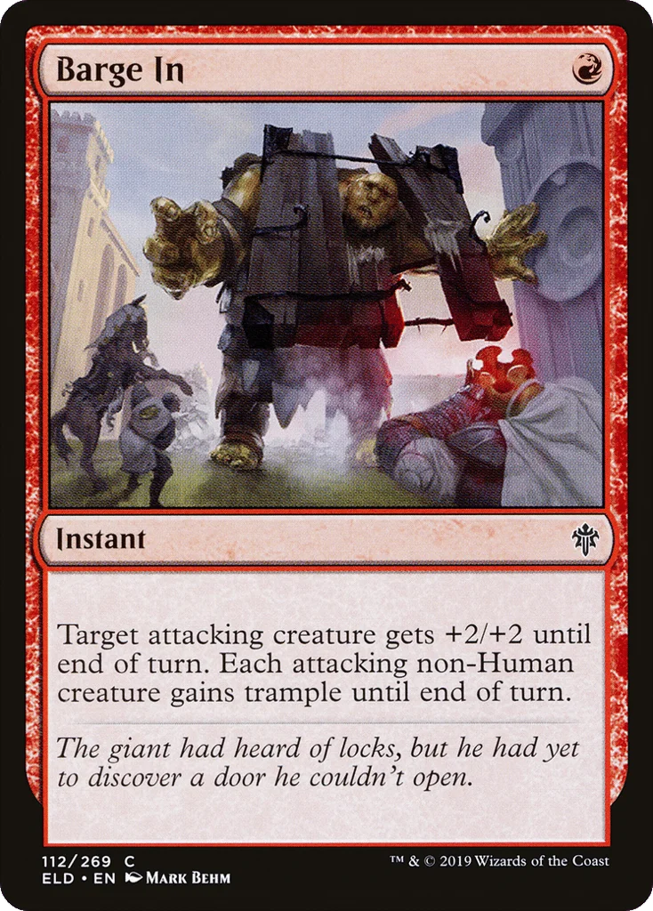 Barge In · Throne of Eldraine