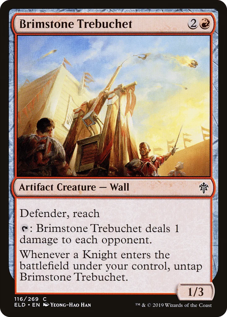 Brimstone Trebuchet · Throne of Eldraine