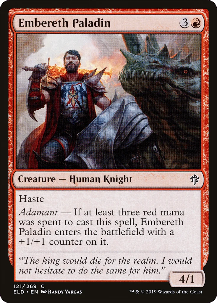 Embereth Paladin · Throne of Eldraine