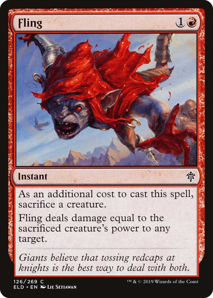 Fling · Throne of Eldraine