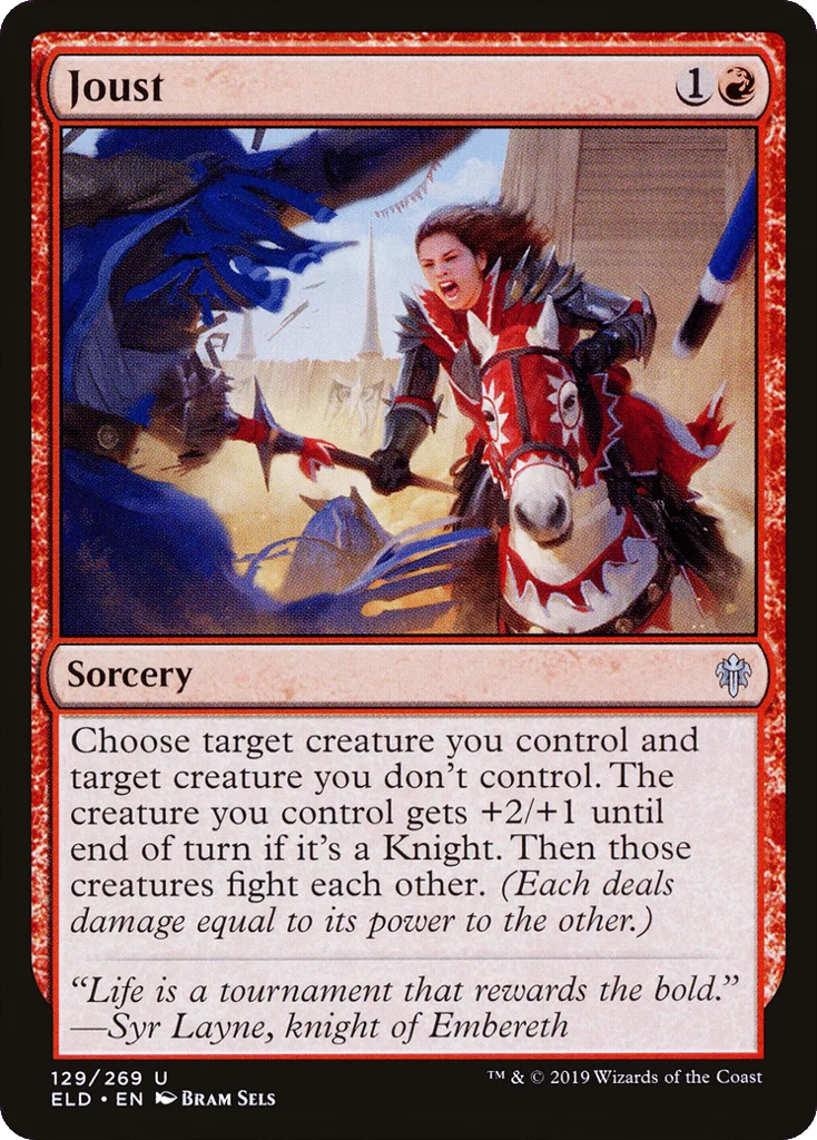 Joust · Throne of Eldraine