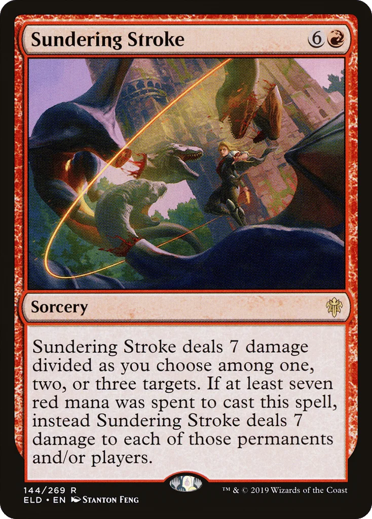 Sundering Stroke · Throne of Eldraine