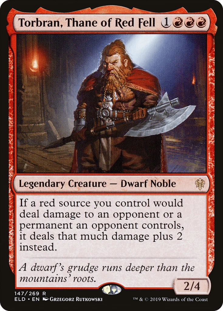 Torbran, Thane of Red Fell · Throne of Eldraine