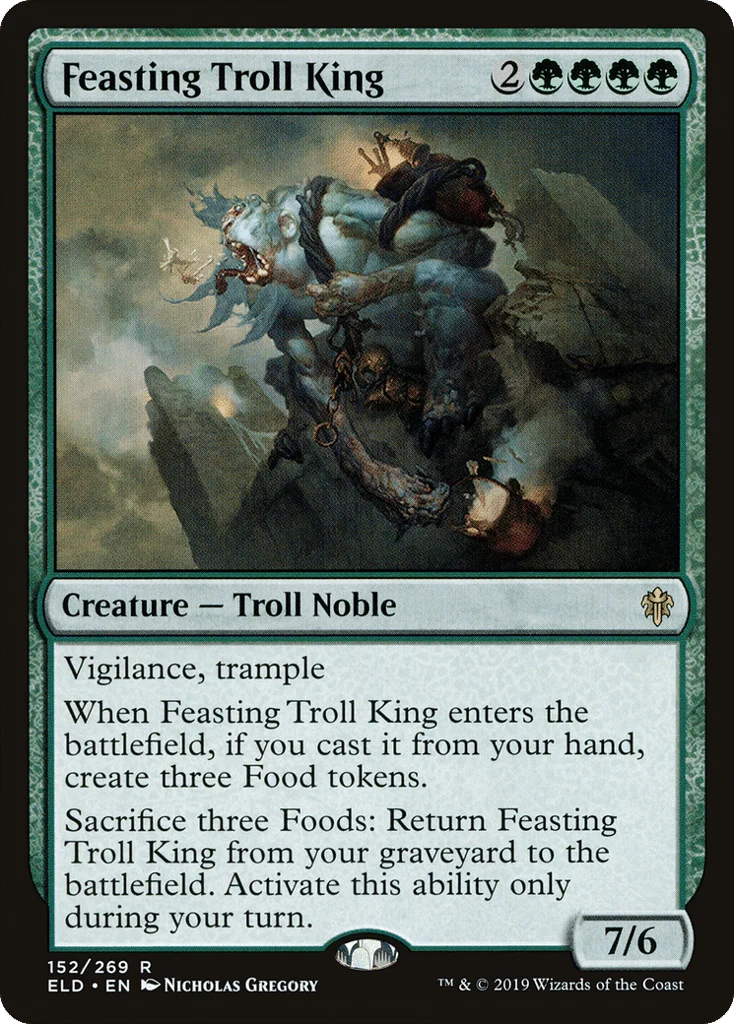 Feasting Troll King · Throne of Eldraine