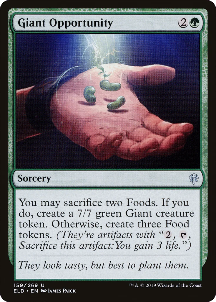 Giant Opportunity · Throne of Eldraine