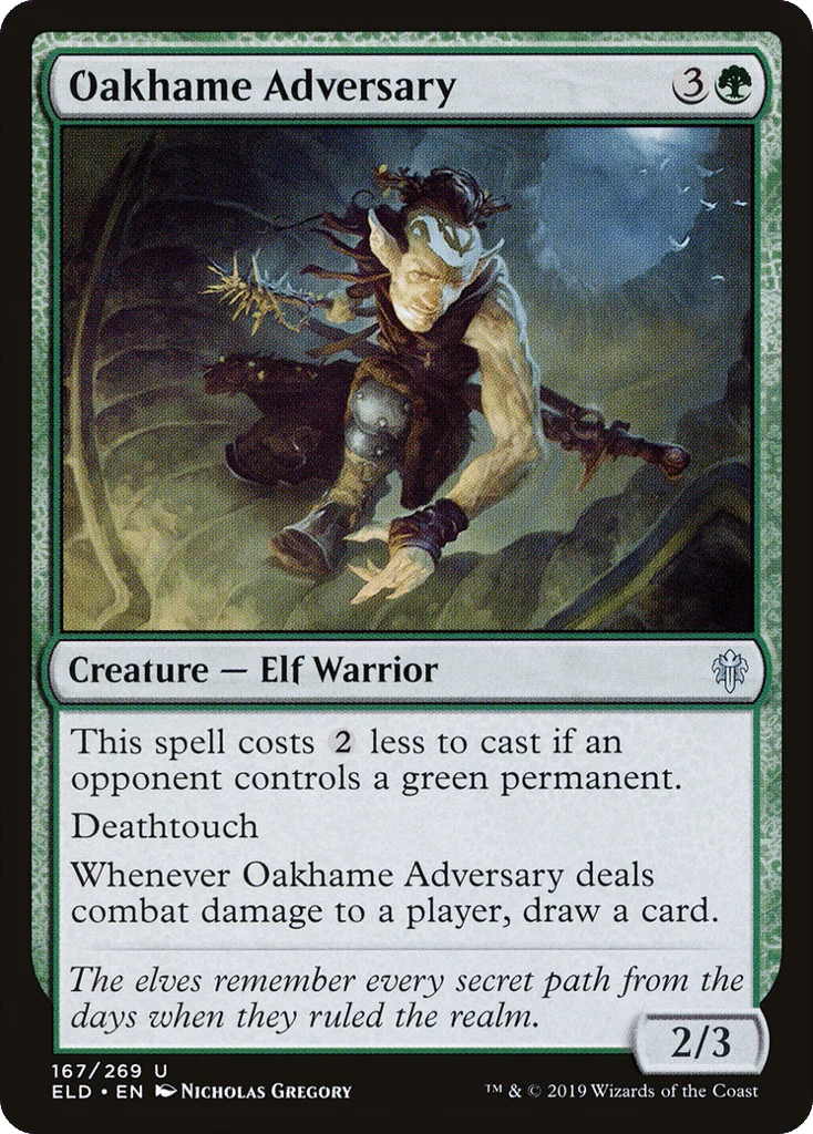 Oakhame Adversary · Throne of Eldraine