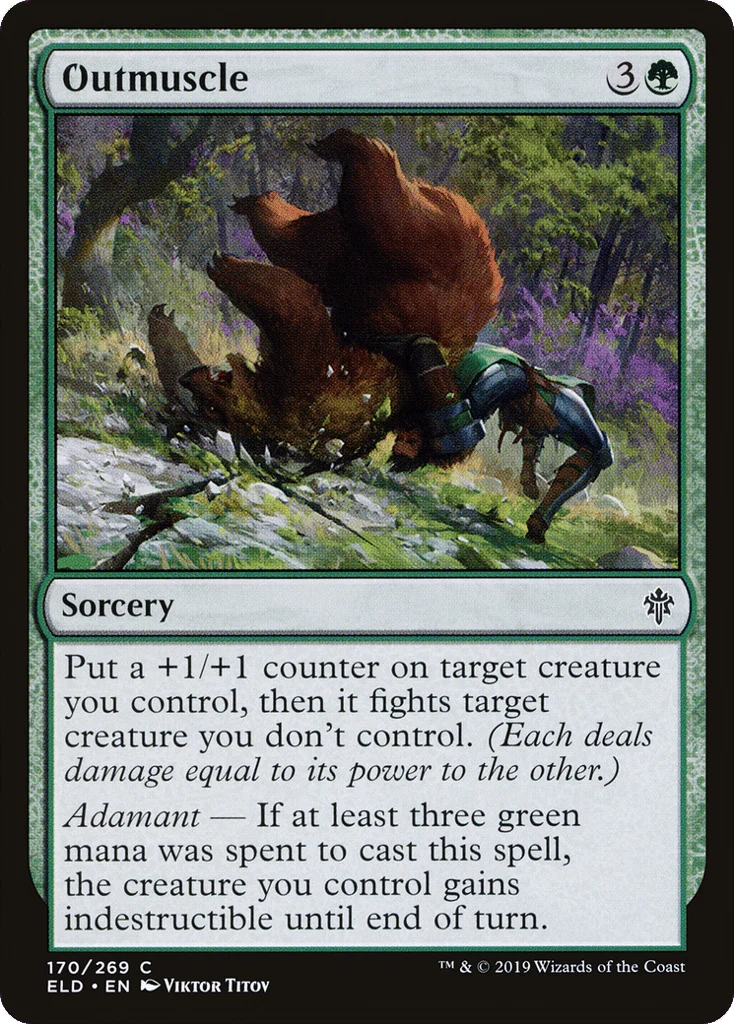 Outmuscle · Throne of Eldraine