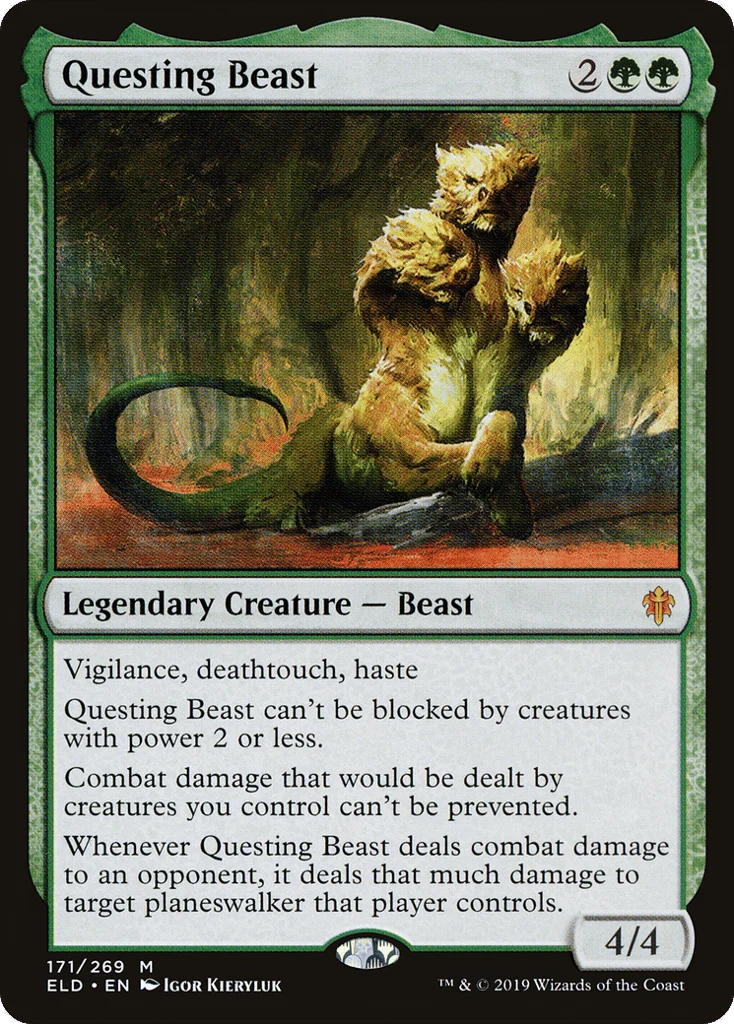 Questing Beast · Throne of Eldraine