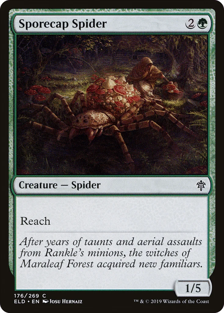 Sporecap Spider · Throne of Eldraine