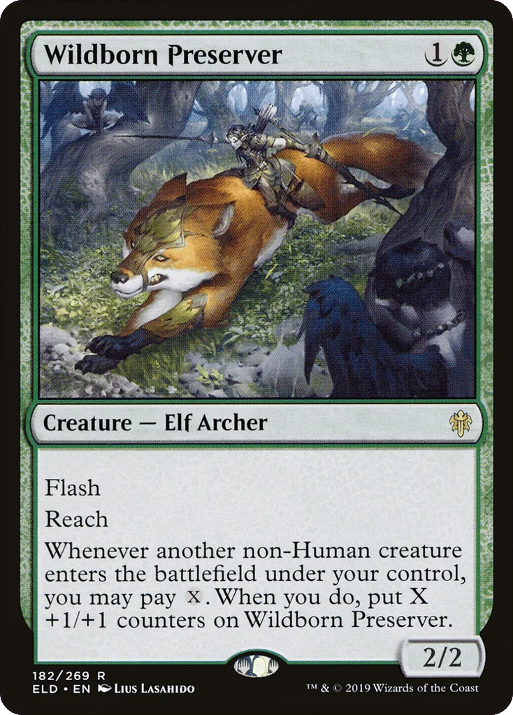 Wildborn Preserver · Throne of Eldraine