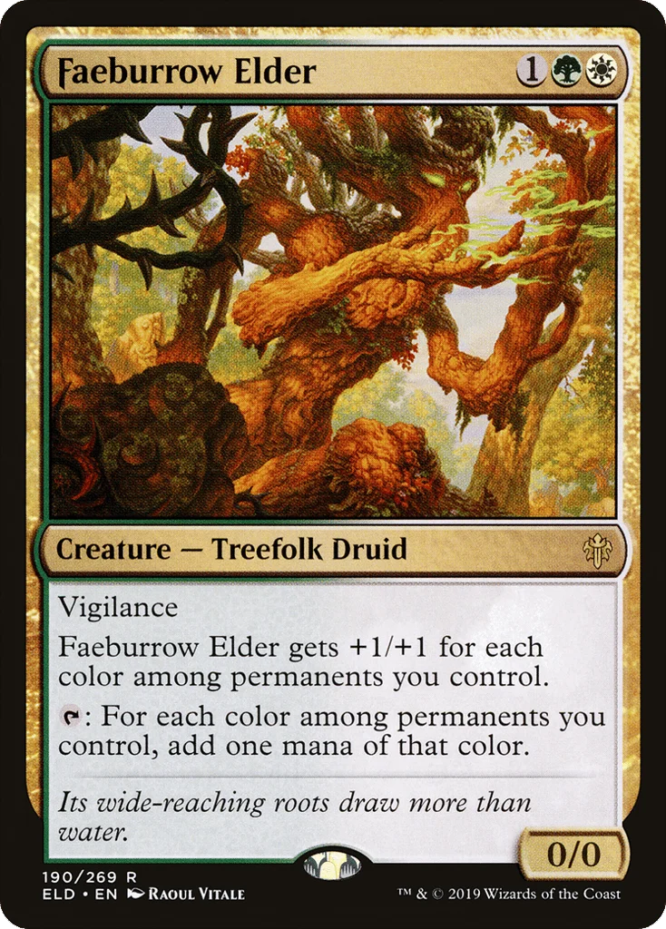 Faeburrow Elder · Throne of Eldraine