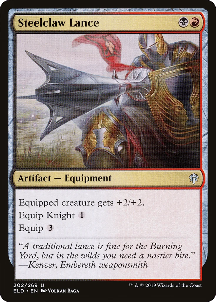 Steelclaw Lance · Throne of Eldraine