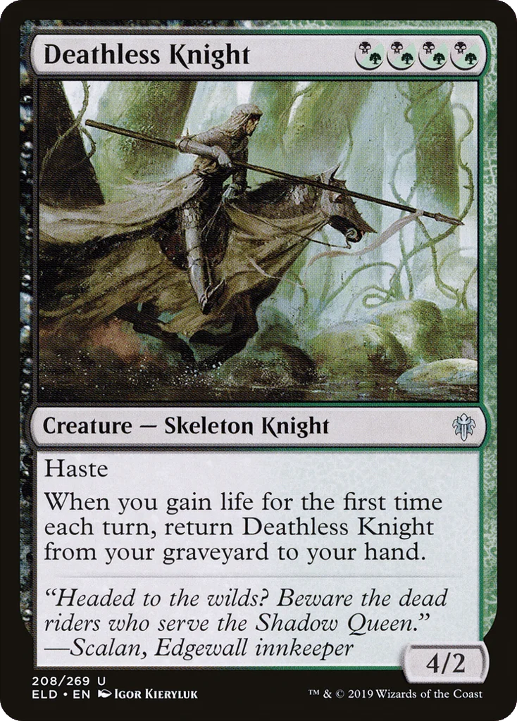 Deathless Knight · Throne of Eldraine