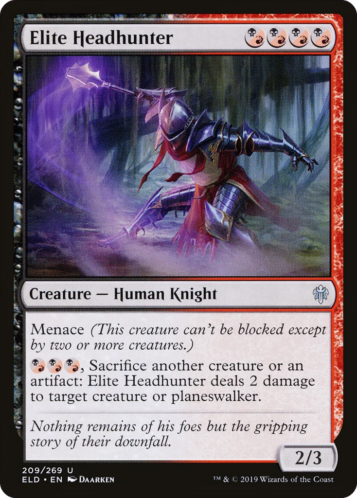 Elite Headhunter · Throne of Eldraine