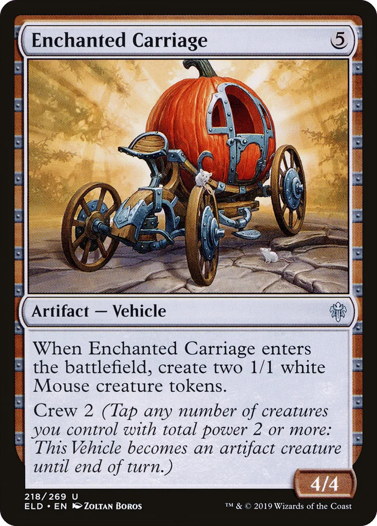 Enchanted Carriage · Throne of Eldraine