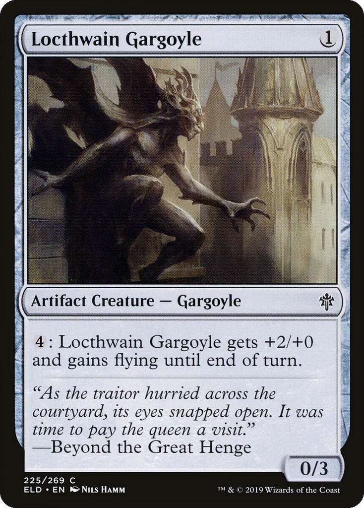 Locthwain Gargoyle · Throne of Eldraine