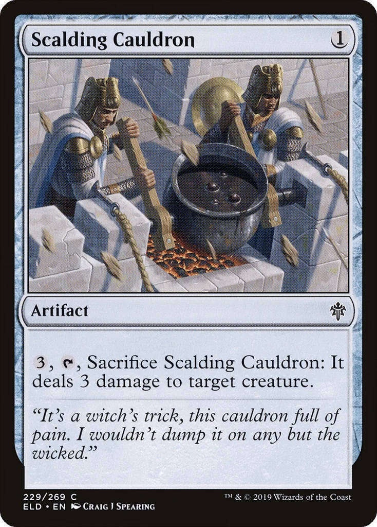Scalding Cauldron · Throne of Eldraine