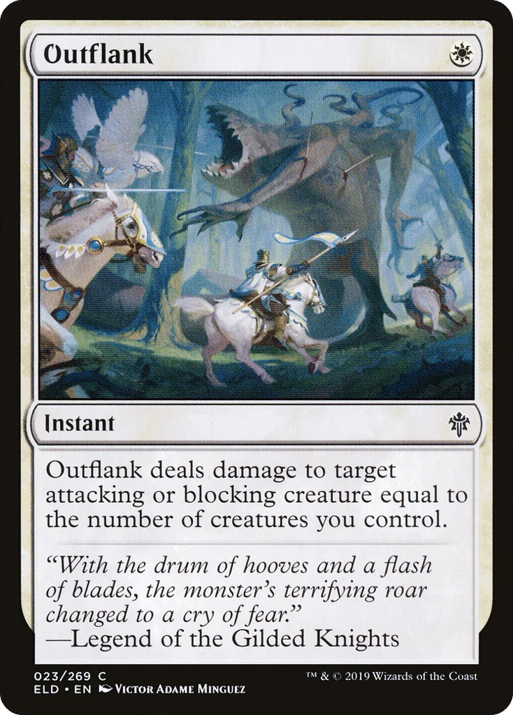 Outflank · Throne of Eldraine