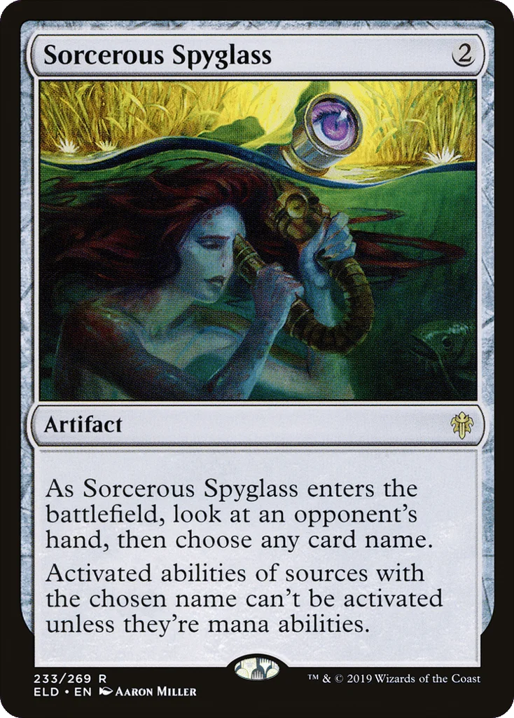 Sorcerous Spyglass · Throne of Eldraine