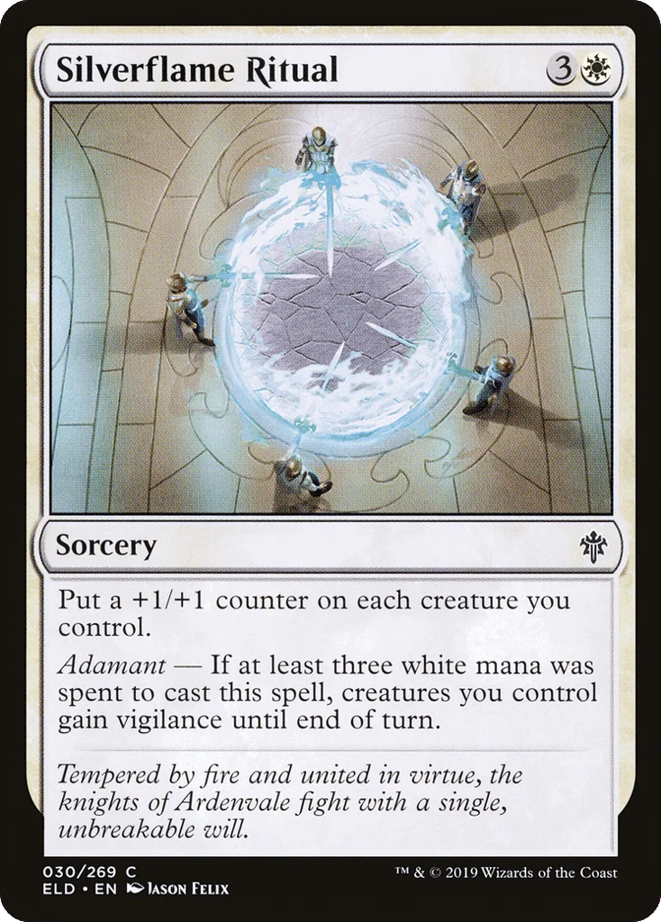Silverflame Ritual · Throne of Eldraine